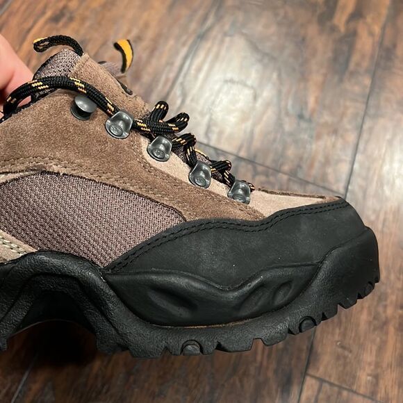 EUC "ROCKY" Low Cut Women's WATERPROOF HIKER BOOTS Size 6.5 M genuine leather - Picture 3 of 10